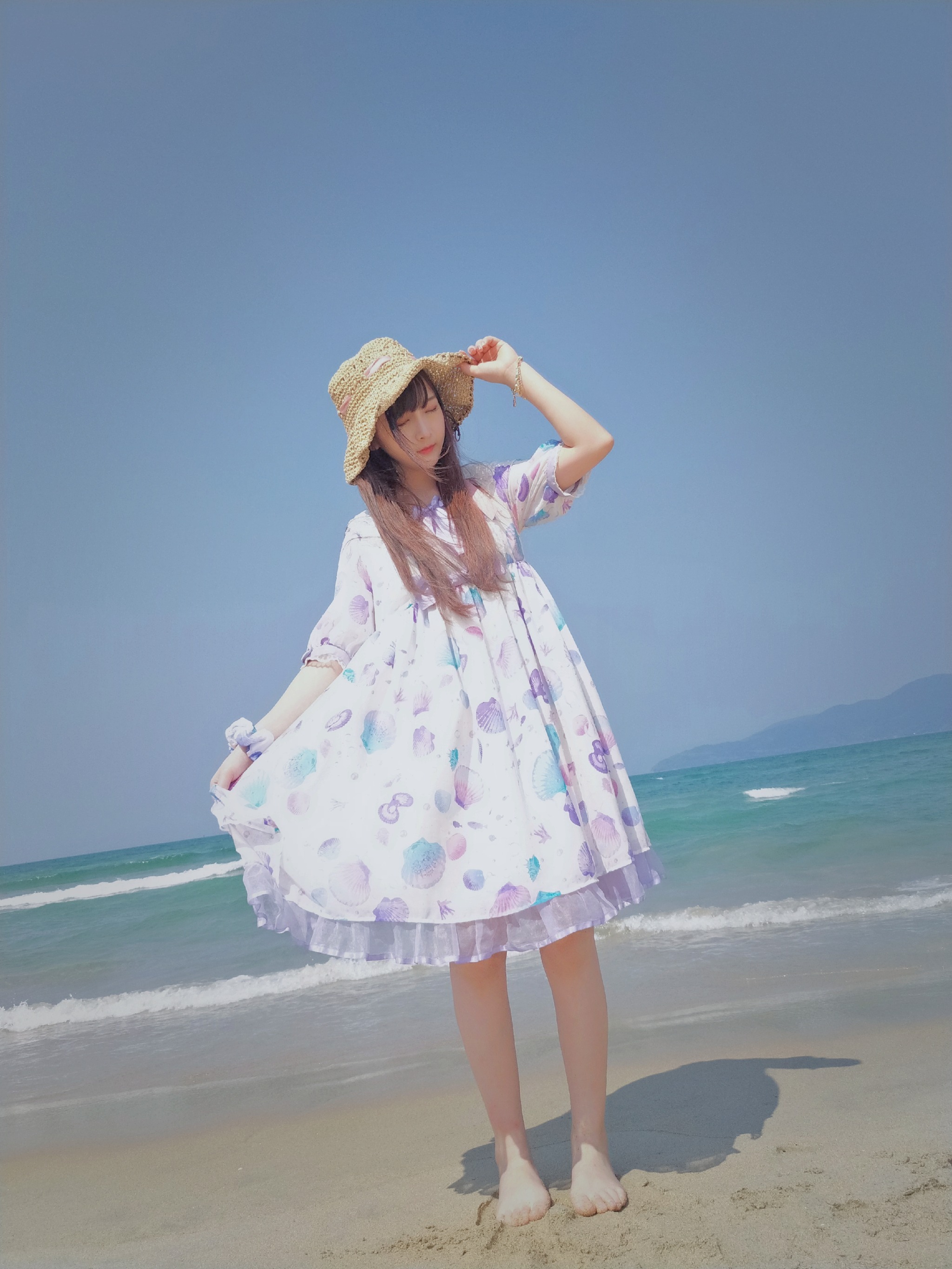 古川 - NO.027 白贝壳 [10P]-XikXak